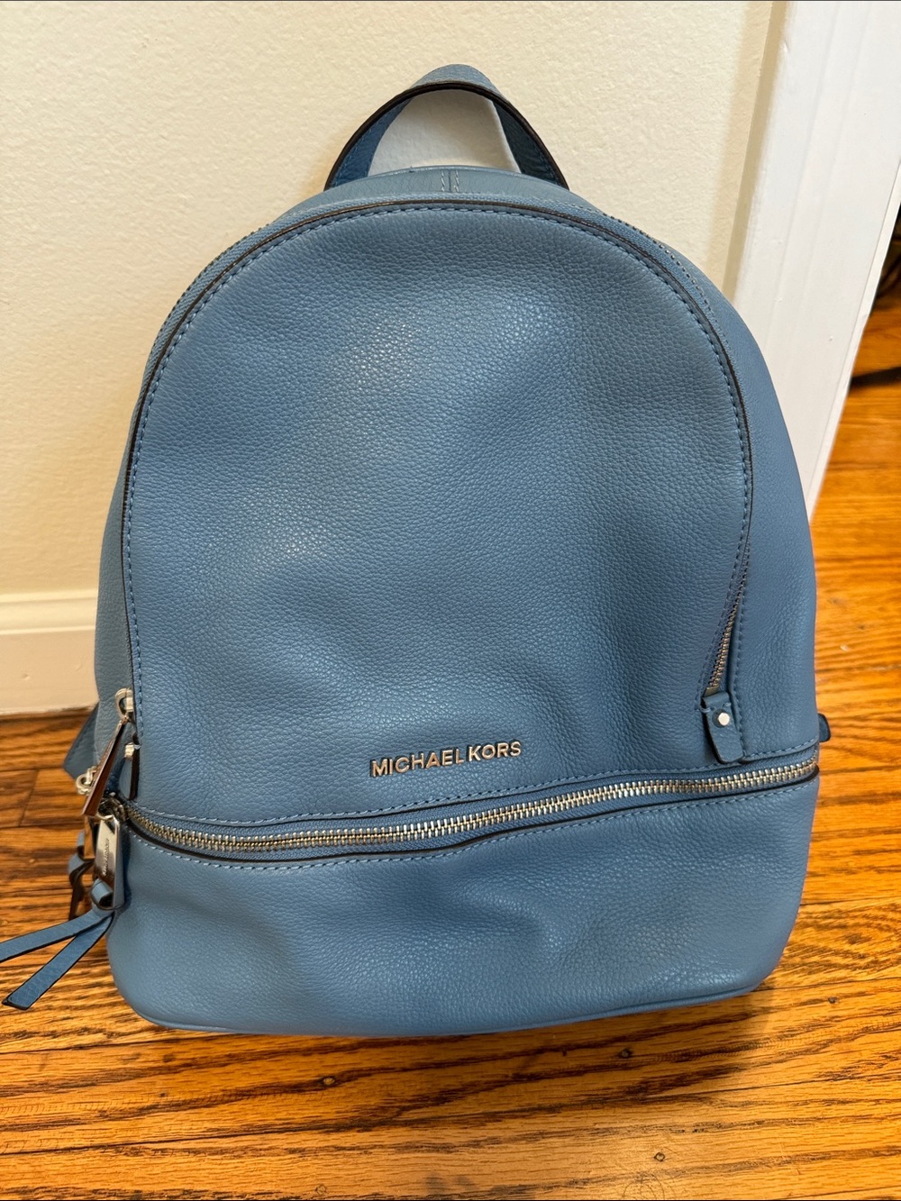Michael Kors Rhea Medium Leather Backpack